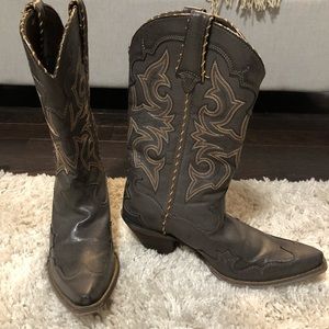 Durango size 9 women’s cowboy boots gray